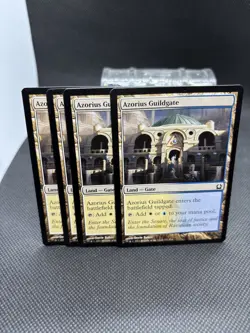 ***AZORIUS GUILDGATE x4***mtg Return To Ravnica - Image 1