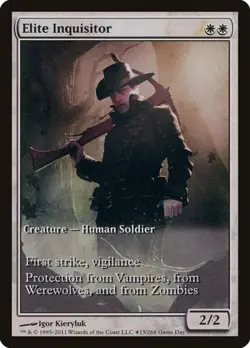Elite Inquisitor -Foil Light Play MTG Promos: Game Day and Store Championship - Image 1
