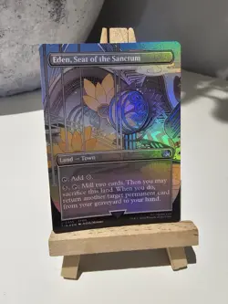 MTG Final Fantasy Foil Uncommon #0355 Eden Seat Of The Sanctum - Image 1