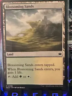 Blossoming Sands Bloomburrow Regular MTG - Image 1