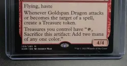 MTG The List Reprints Goldspan Dragon 139/285 Mythic - Image 3