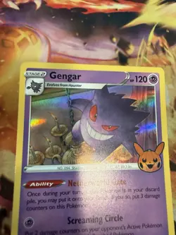 Pokemon Trick or Trade 2023: Gengar (Holo Rare Stamped) 066/196 (NM) - Image 3