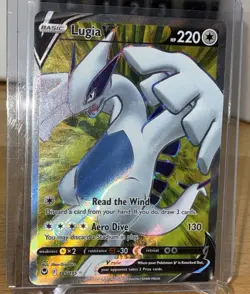 Pokemon TCG - Lugia V 185/195 Silver Tempest - Ultra Rare Full Art Holo - NM - Image 2