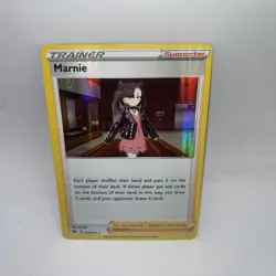 Marnie 056/073 Holo Rare Champion's Path Pokemon Holo Lightly Played - Image 1