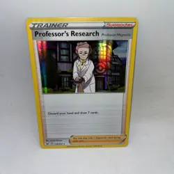 Professor's Research Professor Magnolia 178/202 Holo Sword & Shield Pokemon Holo - Image 1