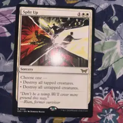 FOIL SPLIT UP x1 mtg NM Duskmourn: House of Horror 1 Rare - Image 1