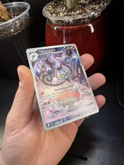 Pokemon Chandelure IR #103/086 White Flare SV11W Art Rare Holo NM - Image 5