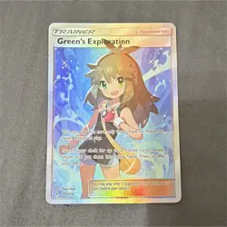 Green's Exploration 209/214 Unbroken Bonds Ultra Rare Holo Full Art - Image 1