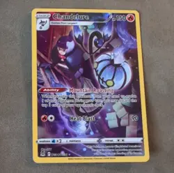 Pokemon Chandelure TG04/TG30 Lost Origin Trainer Gallery Ultra Rare Holo 150 HP - Image 1