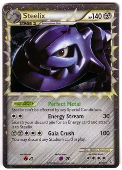 POKEMON • Steelix PRIME CARTA ULTRA HOLO OLOGRAFICA • UNLEASHED 87/95 NMINT - Image 1