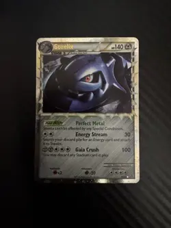 POKEMON • Steelix PRIME CARTA ULTRA HOLO OLOGRAFICA • UNLEASHED 87/95 NMINT - Image 2