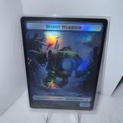 Hero/Robot Warrior - Token - NM - MTG Magic the Gathering FOIL 0008-0012 - Image 1