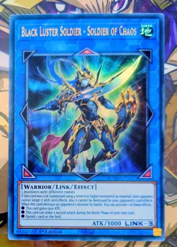Black Luster Soldier - Soldier Of Chaos (Ultra Rare) - MAMA-EN073 - Yu-Gi-Oh TCG - Image 1