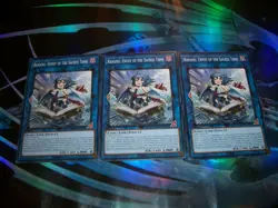 3x Rahamu, Envoy of the Sacred Tome 1st Edition Common BLZD-EN051 Yu-Gi-Oh! - Image 1