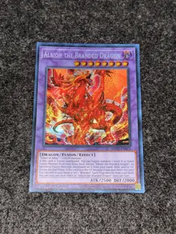 Yugioh Albion the Branded Dragon MP22-EN076 Secret Rare 1st Ed NM - Image 1