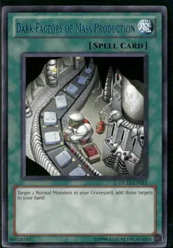 Dark Factory of Mass Production (Blue) Rare Duelist League Promo DL13-EN015 LP - Image 1