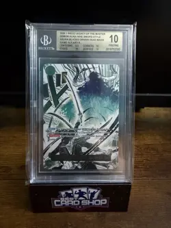 One Piece Demon Aura Nine Sword Style Dead Man's Game Alt Art OP12-037 BGS 10 - Image 1