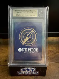 One Piece Demon Aura Nine Sword Style Dead Man's Game Alt Art OP12-037 BGS 10 - Image 2