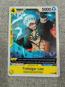 Trafalgar Law - P-088 Premium Booster The Best Volume Two One Piece TCG Non Holo - Image 1