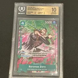 OP15 - Roronoa Zoro TR OP13-037 BGS 10 PRISTINE!! - Image 1