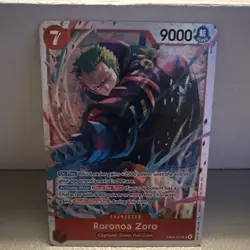 One Piece Roronoa Zoro EB04-007 SR ENGLISH OP15 - Image 1