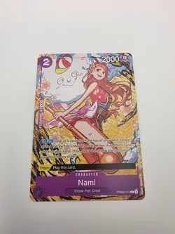 One Piece Nami PRB02-012 Welcome Pack Promo Full art 2026 Vol. 1 English - Image 1
