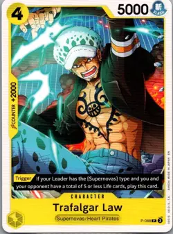 Trafalgar Law - P-088 (Reprint) P-088 Premium Booster -The Best- Vol. 2 Regular - Image 1