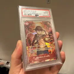 2024 ONE PIECE PROMOS TREASURE BOOSTERS SET #006 MONKEY D. LUFFY PSA 10 - Image 2