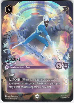 Frozone Super Cool Enchanted Foil 226/204 Wilds Unknown Disney Lorcana - Image 1