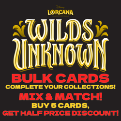 Disney Lorcana - Wilds Unknown - Single Cards - Common/Uncommon/Rare/Legendary - Image 1