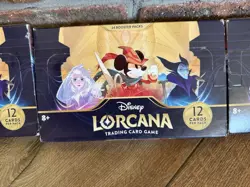 3 Disney Lorcana The First Chapter Booster Boxes Factory Sealed-24 Packs-READ - Image 3