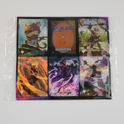 MTG Foil Sticker Sheet Pack (10) SEALED Magic the Gathering 2024 Promo Commander - Image 1
