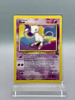 Mew #8 Black Star Promo LP+ - Pokemon TCG Card Non Holo - Image 1