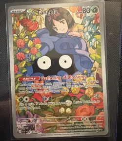 Erika's Tangela 218/217 IR Holo NM Pokemon Card Ascended Heroes - Image 1