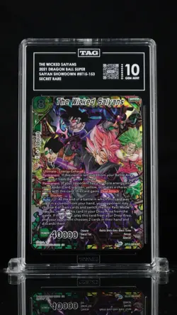 Dragon Ball Super Card Game The Wicked Saiyans Saiyan Showdown SCR TAG 10 - Image 1