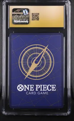 One Piece Afro Monkey D. Luffy Promo OP07-073 Bandai Card Fest CGC PRISTINE 10 - Image 2