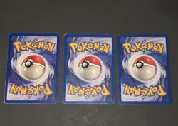 Pokemon Base Set Bulbasaur Squirtle Charmander Original Pokemon Cards - Image 2
