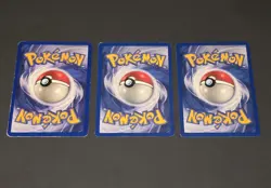 Pokemon Base Set Bulbasaur Squirtle Charmander Original Pokemon Cards - Image 4