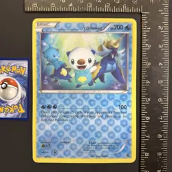 Pokemon Oshawatt 2011 JUMBO Promo Card Numberless Black Star - Image 1