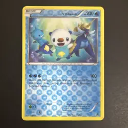 Pokemon Oshawatt 2011 JUMBO Promo Card Numberless Black Star - Image 3