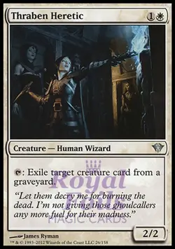 Thraben Heretic 4x FOIL DKA MTG Dark Ascension Uncommon 1 MINT 3 NM white - Image 1