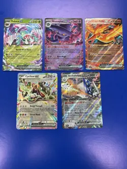 Pokemon 5 Ex Card Lot From DRI, PFL, SSP. Double Rare Holo - Image 1