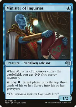 Minister of Inquiries Kaladesh MTG NM - Image 1