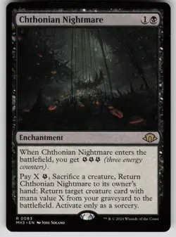 Chthonian Nightmare Normal R Modern Horizons 3 83 NM - Image 1
