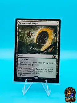 MTG Magic the Gathering Wastewood Verge (268/568) Aetherdrift LP NM - Image 1