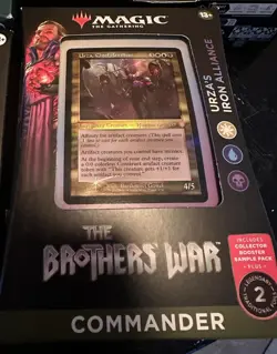 Urza's Iron Alliance Commander Deck The Brothers' War MTG NEW - Image 1
