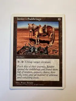 Jandor's Saddlebags - MTG Core Set 5th Edition - NM - Image 1