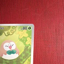 Pokemon TCG Rowlet illustration rare 090/088 POR - Image 4