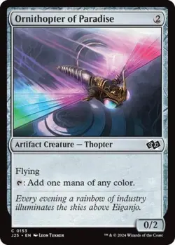 Ornithopter of Paradise - Near Mint MTG Foundations Jumpstart - Image 1