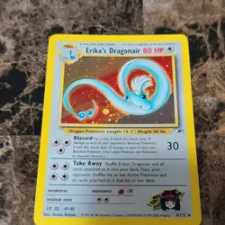 Pokemon Erika's Dragonair 4/132 Gym Heroes Holo Rare - Image 1